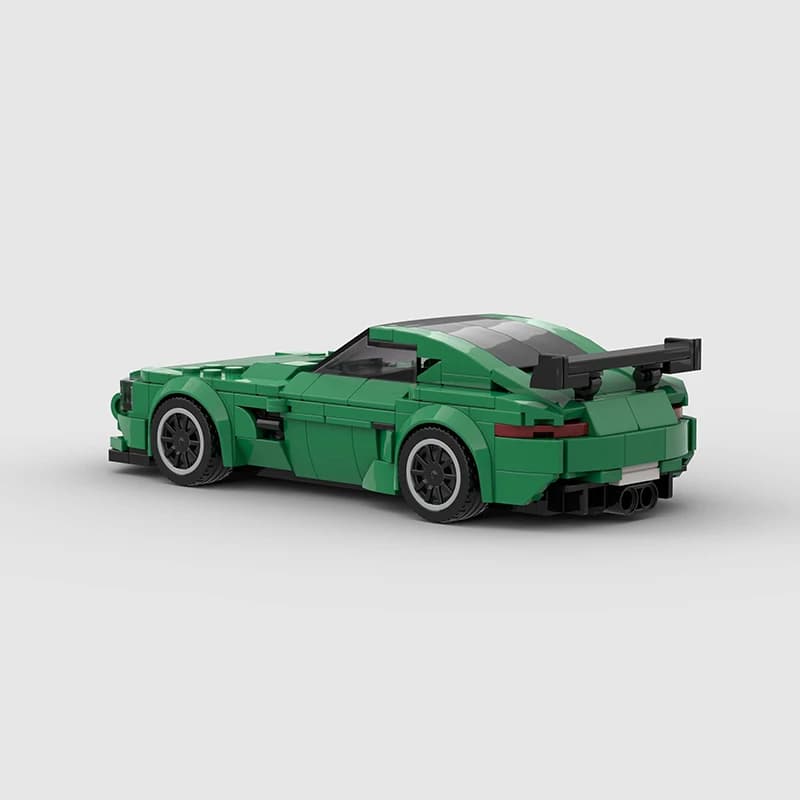 MOC Mercedes AMG GT R – sportowy model z klocków inspirowany torową legendą AMG. Satysfakcja ze składania i efektowny model do kolekcji lub na prezent.