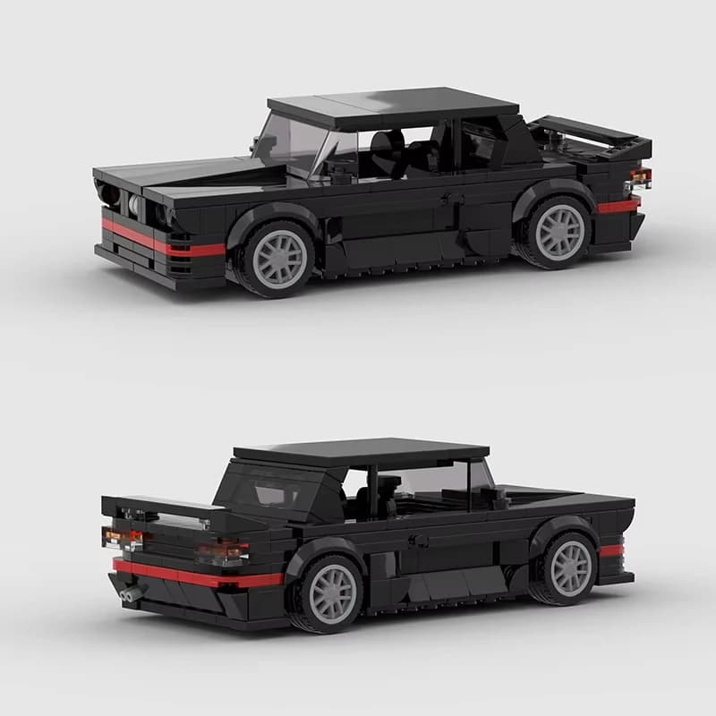 MOC BMW M3 E30 – klocki, legendarny, sportowy model do składania