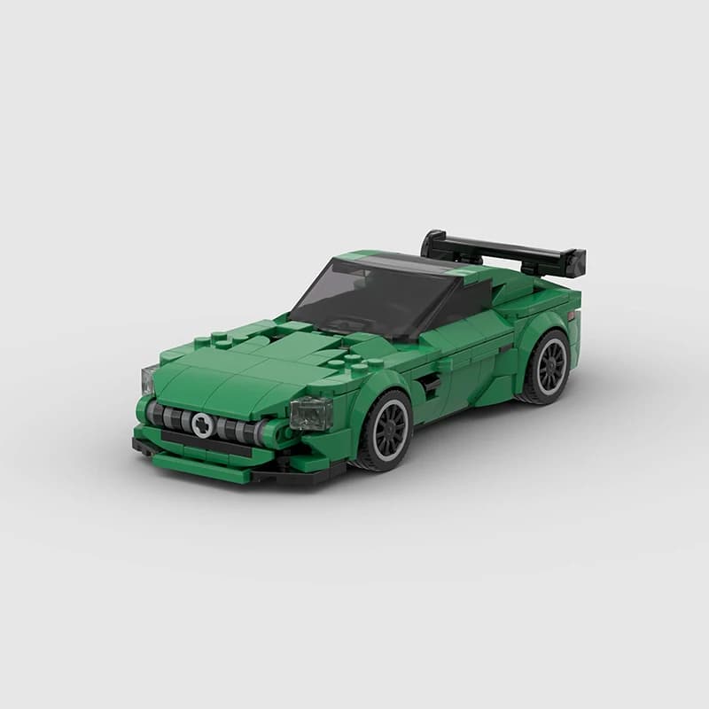 MOC Mercedes AMG GT R – sportowy model z klocków inspirowany torową legendą AMG. Satysfakcja ze składania i efektowny model do kolekcji lub na prezent.
