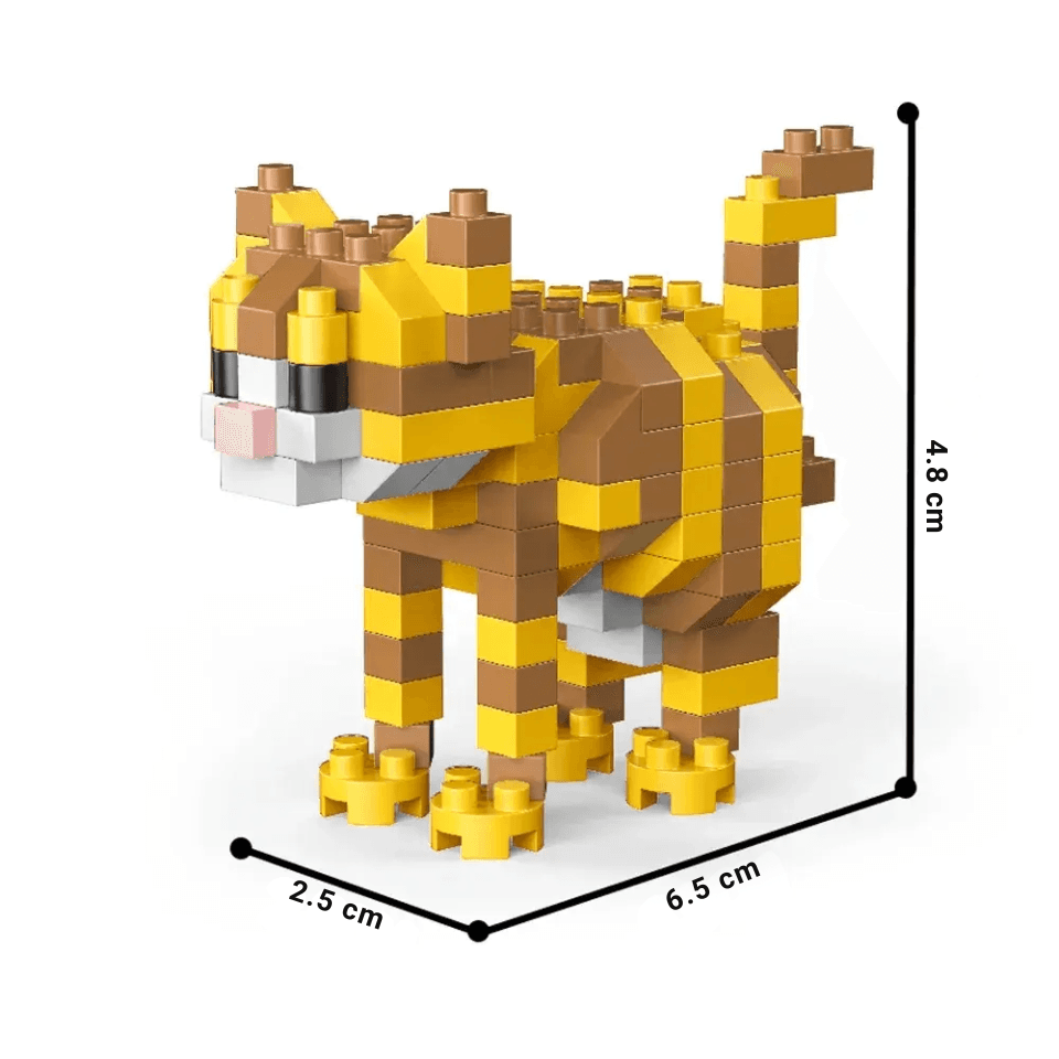 Mini psy z klocków do budowania – różne warianty ras. Spokojna zabawa, sympatyczna figurka i dobry pomysł na drobny prezent.