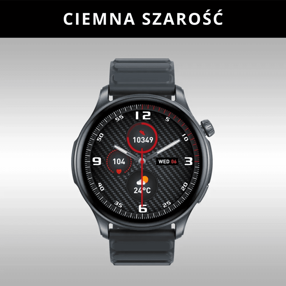 Zeblaze BTalk 3 Plus to prosty smartwatch z ekranem AMOLED i rozmowami Bluetooth. Wygodny na co dzień, także jako bezpieczny wybór na prezent.