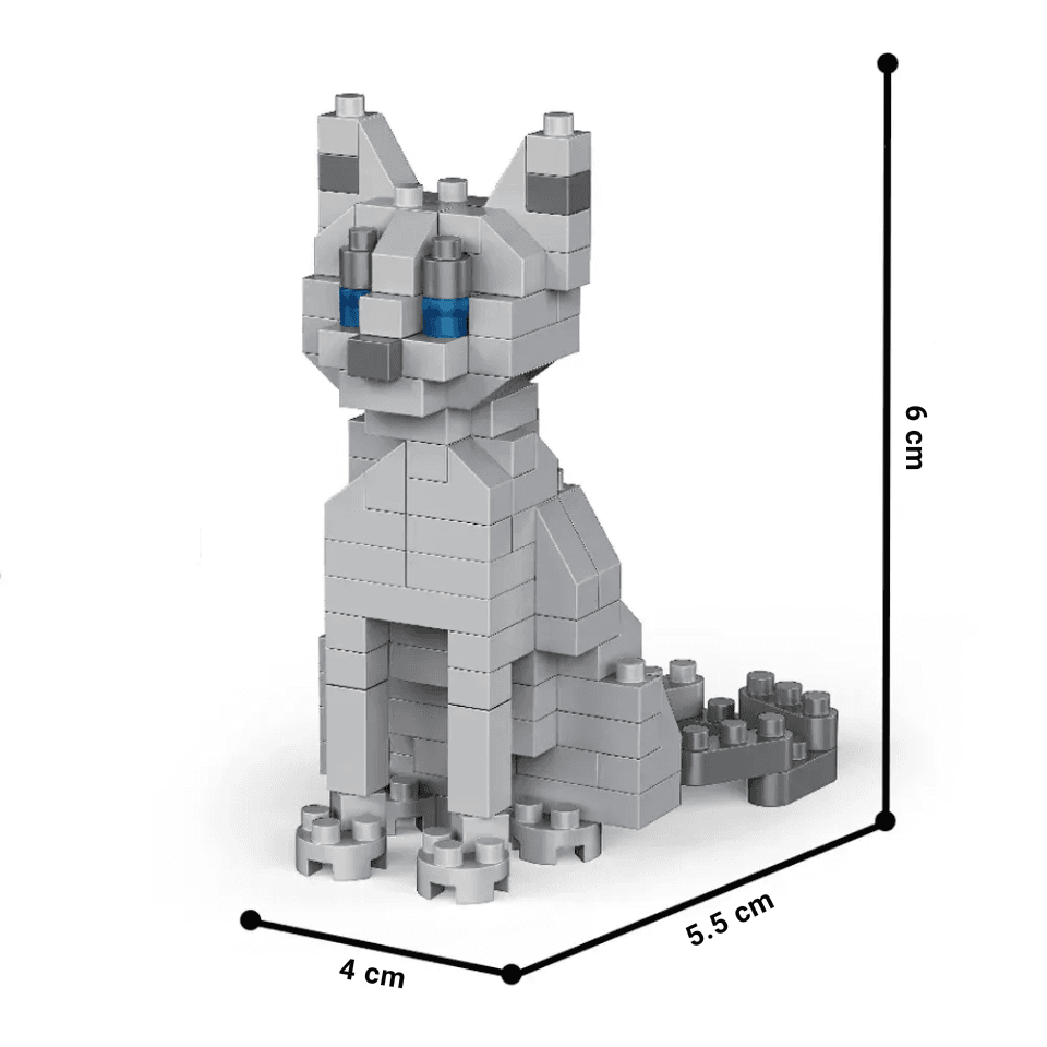 Mini psy z klocków do budowania – różne warianty ras. Spokojna zabawa, sympatyczna figurka i dobry pomysł na drobny prezent.