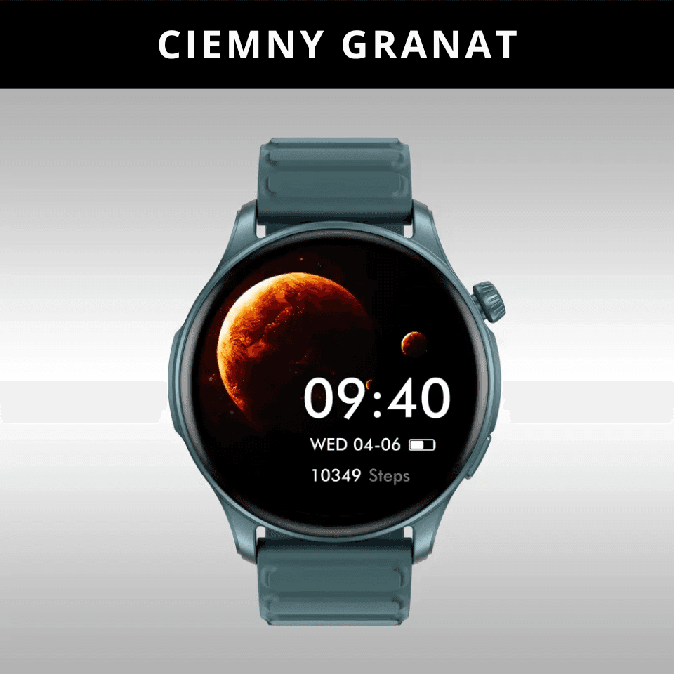 Zeblaze BTalk 3 Plus to prosty smartwatch z ekranem AMOLED i rozmowami Bluetooth. Wygodny na co dzień, także jako bezpieczny wybór na prezent.