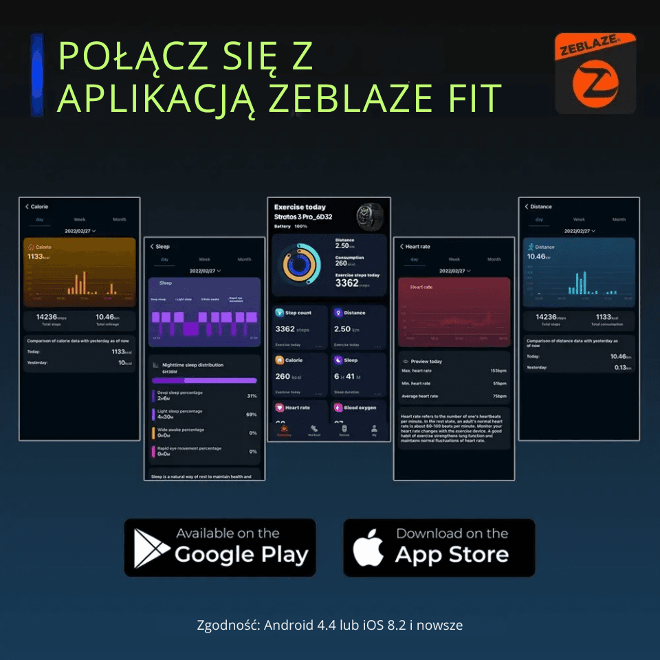 Zeblaze Stratos 3 Pro to smartzegarek z ekranem AMOLED 1.43", GPS i rozmowami Bluetooth. Wygodny do treningu i na co dzień, także jako bezpieczny prezent.