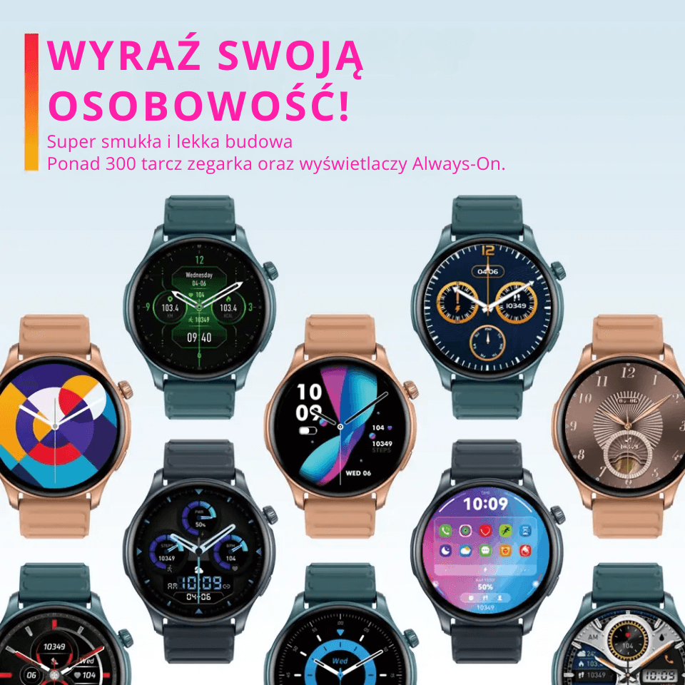 Zeblaze BTalk 3 Plus to prosty smartwatch z ekranem AMOLED i rozmowami Bluetooth. Wygodny na co dzień, także jako bezpieczny wybór na prezent.